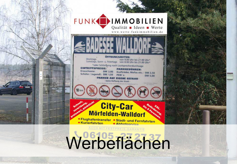 Werbeflächen - Seibold-Werbung - Mörfelden-Walldorf